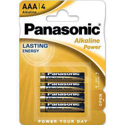 Bateria LR3 4szt Blister AAA Panasonic alkaliczne